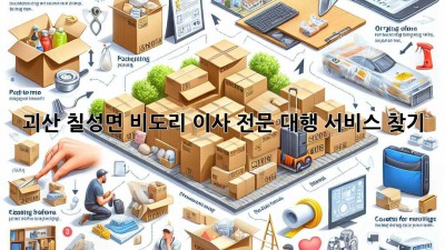 괴산 칠성면 비도리 이사, 전문 대행 서비스 찾기